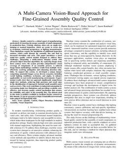 A Multi-Camera Vision-Based Approach for Fine-Grained Assembly Quality Control