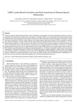 LORT: Locally Refined Convolution and Taylor Transformer for Monaural Speech Enhancement