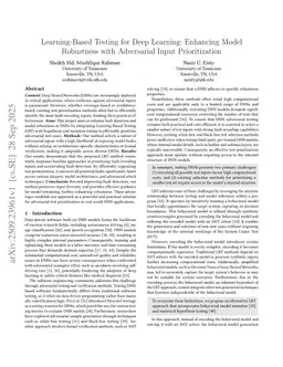 Learning-Based Testing for Deep Learning: Enhancing Model Robustness with Adversarial Input Prioritization
