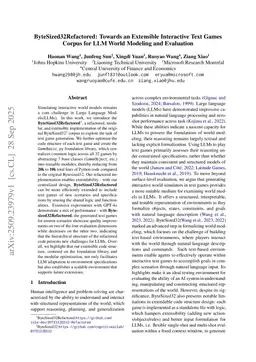 ByteSized32Refactored: Towards an Extensible Interactive Text Games Corpus for LLM World Modeling and Evaluation