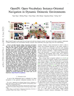 OpenIN: Open-Vocabulary Instance-Oriented Navigation in Dynamic Domestic Environments