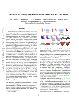 Instructive3D: Editing Large Reconstruction Models with Text Instructions