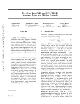 Revisiting LocalSGD and SCAFFOLD: Improved Rates and Missing Analysis