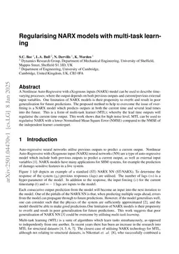Regularising NARX models with multi-task learning