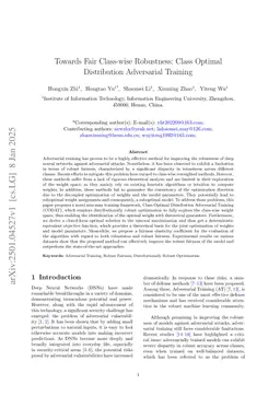 Towards Fair Class-wise Robustness: Class Optimal Distribution Adversarial Training