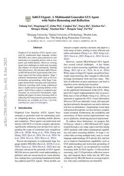 InfiGUIAgent: A Multimodal Generalist GUI Agent with Native Reasoning and Reflection