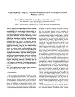 Exploring Large Language Models for Semantic Analysis and Categorization of Android Malware