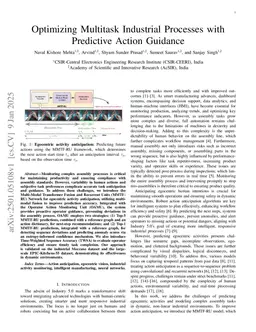 Optimizing Multitask Industrial Processes with Predictive Action Guidance