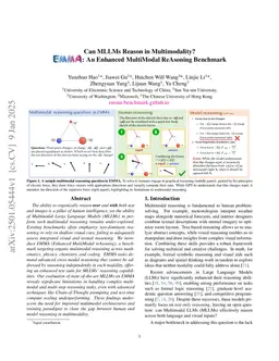 Can MLLMs Reason in Multimodality? EMMA: An Enhanced MultiModal ReAsoning Benchmark