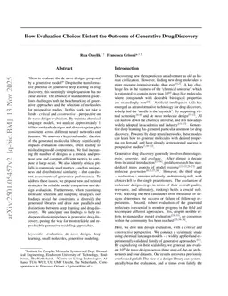 How Evaluation Choices Distort the Outcome of Generative Drug Discovery