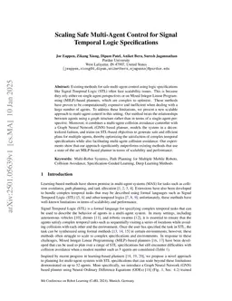 Scaling Safe Multi-Agent Control for Signal Temporal Logic Specifications