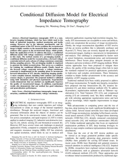 Conditional Diffusion Model for Electrical Impedance Tomography