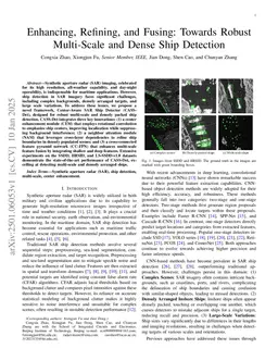 Enhancing, Refining, and Fusing: Towards Robust Multi-Scale and Dense Ship Detection
