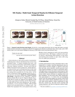 MS-Temba: Multi-Scale Temporal Mamba for Understanding Long Untrimmed Videos