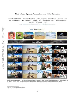 Multi-subject Open-set Personalization in Video Generation