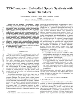 TTS-Transducer: End-to-End Speech Synthesis with Neural Transducer
