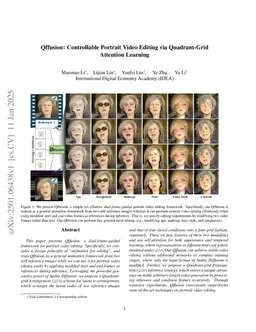 Qffusion: Controllable Portrait Video Editing via Quadrant-Grid Attention Learning