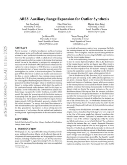 ARES: Auxiliary Range Expansion for Outlier Synthesis