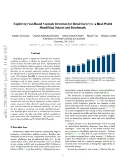 Exploring Pose-Based Anomaly Detection for Retail Security: A Real-World Shoplifting Dataset and Benchmark