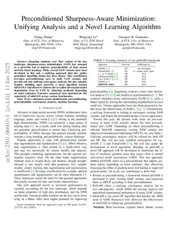 Preconditioned Sharpness-Aware Minimization: Unifying Analysis and a Novel Learning Algorithm