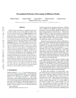 Personalized Preference Fine-tuning of Diffusion Models
