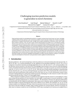 Challenging reaction prediction models to generalize to novel chemistry