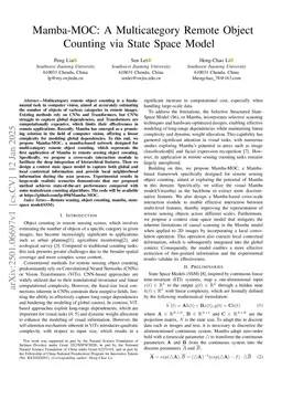 Mamba-MOC: A Multicategory Remote Object Counting via State Space Model