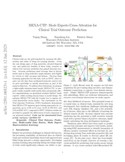 MEXA-CTP: Mode Experts Cross-Attention for Clinical Trial Outcome Prediction