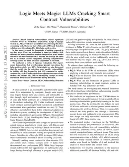 Logic Meets Magic: LLMs Cracking Smart Contract Vulnerabilities