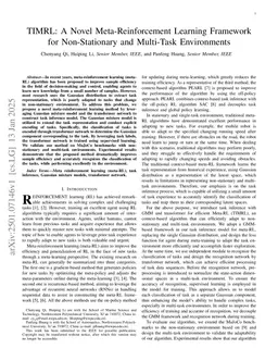 TIMRL: A Novel Meta-Reinforcement Learning Framework for Non-Stationary and Multi-Task Environments