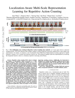 Localization-Aware Multi-Scale Representation Learning for Repetitive Action Counting