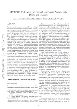 MVICAD2: Multi-View Independent Component Analysis with Delays and Dilations