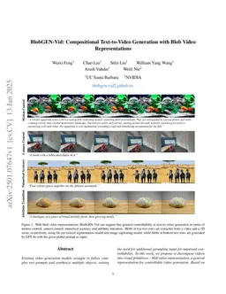 BlobGEN-Vid: Compositional Text-to-Video Generation with Blob Video Representations