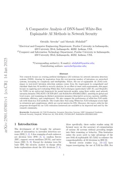 A Comparative Analysis of DNN-based White-Box Explainable AI Methods in Network Security