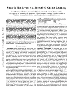 Smooth Handovers via Smoothed Online Learning