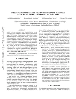 FARE: A Deep Learning-Based Framework for Radar-based Face Recognition and Out-of-distribution Detection