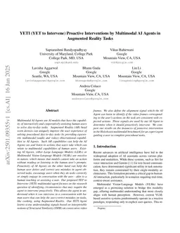 YETI (YET to Intervene) Proactive Interventions by Multimodal AI Agents in Augmented Reality Tasks