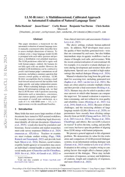 LLM-Rubric: A Multidimensional, Calibrated Approach to Automated Evaluation of Natural Language Texts