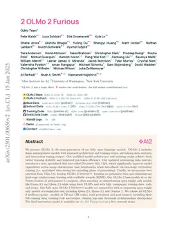 2 OLMo 2 Furious