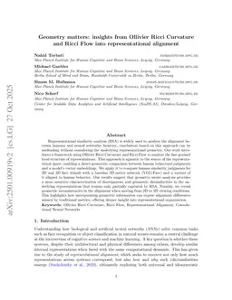 Geometry matters: insights from Ollivier Ricci Curvature and Ricci Flow into representational alignment through Ollivier-Ricci Curvature and Ricci Flow