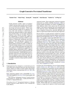 Graph Generative Pre-trained Transformer