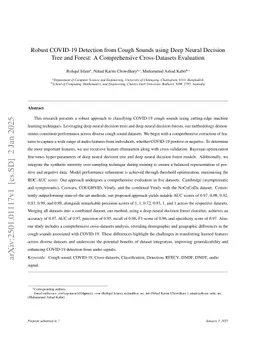 Robust COVID-19 Detection from Cough Sounds using Deep Neural Decision Tree and Forest: A Comprehensive Cross-Datasets Evaluation