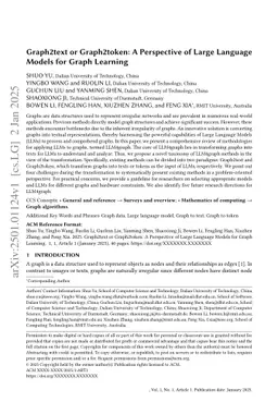 Graph2text or Graph2token: A Perspective of Large Language Models for Graph Learning