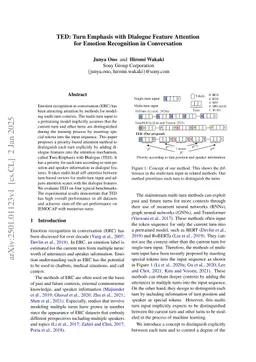TED: Turn Emphasis with Dialogue Feature Attention for Emotion Recognition in Conversation