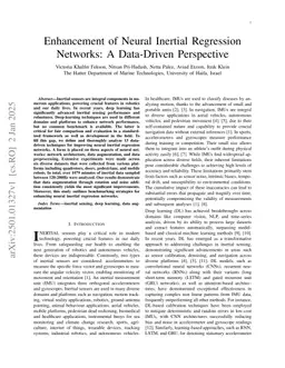 Enhancement of Neural Inertial Regression Networks: A Data-Driven Perspective