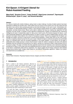 Kiri-Spoon: A Kirigami Utensil for Robot-Assisted Feeding