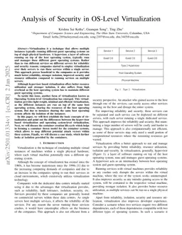 Analysis of Security in OS-Level Virtualization