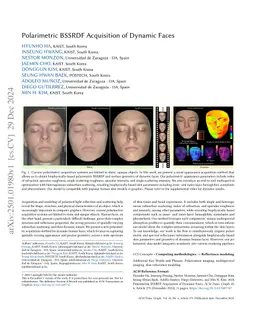 Polarimetric BSSRDF Acquisition of Dynamic Faces