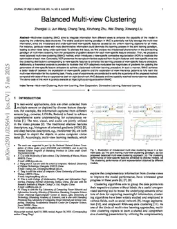Balanced Multi-view Clustering