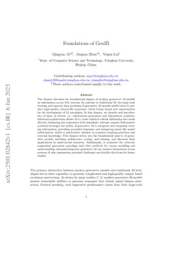 Foundations of GenIR